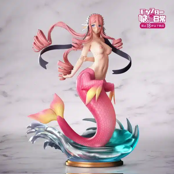 Monster Musume no Iru Nichijou Fish Head Studio Meroune Lorelei Resin Statue 2 jpg