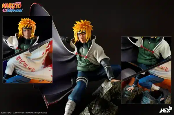 Naruto HEX Collectibles Battle of Destiny Namikaze Minato vs Kurama Licensed Resin Statue 7 jpg