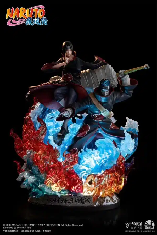 Naruto Infinity Studio Kisame x Itachi Resin Statue 4 jpg