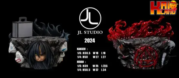 Naruto JL Studio Kakuzu x Hidan Resin Statue 2