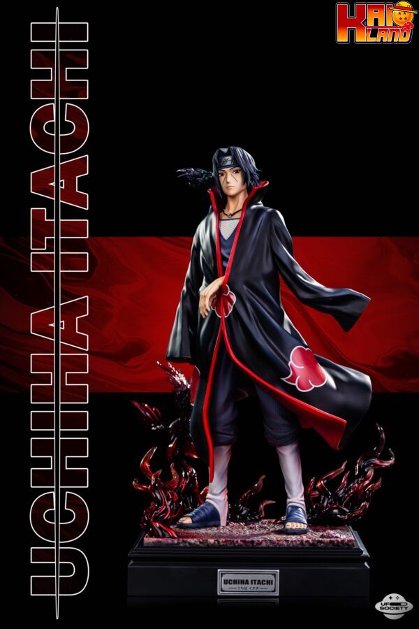 Naruto Ufo Society Studio Uchiha Itachi Resin Statue 5 scaled