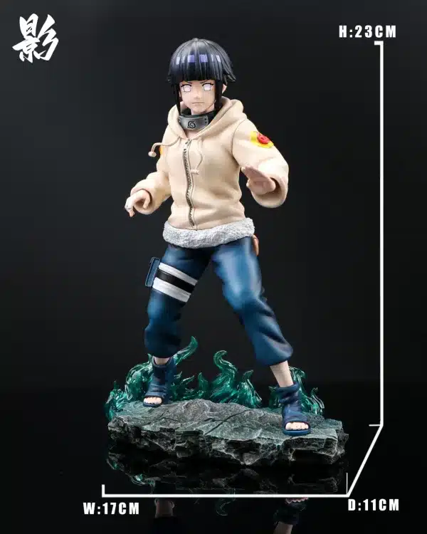 Naruto YING Studio Little Hinata Hyuga Resin Statue 3