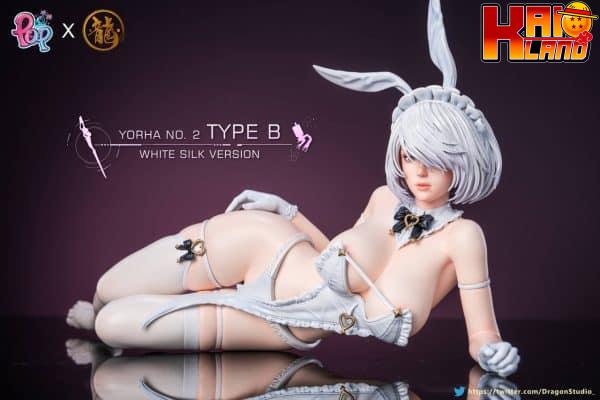 Nier Automata Dragon x POP Studio 2B Resin Statue 2