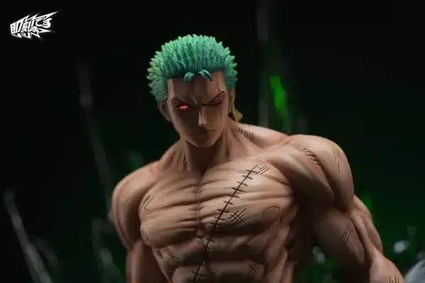 One Piece Ji Ke Studio Roronoa Zoro Resin Statue 6 scaled