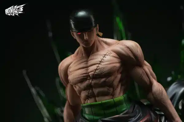 One Piece Ji Ke Studio Roronoa Zoro Resin Statue 7 scaled