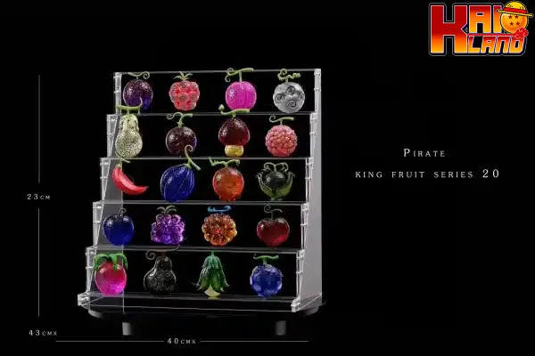 One Piece Ko Studio Devil Fruit Fridge Magnet Set Resin Statue 3