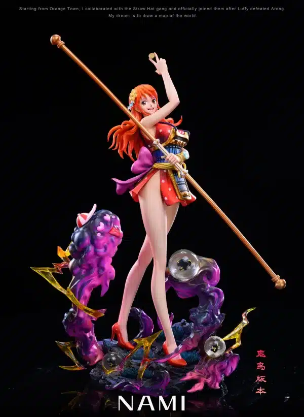 One Piece LX Studio Nami Resin Statue 1 scaled