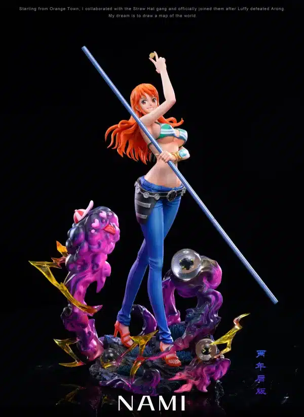 One Piece LX Studio Nami Resin Statue 4 scaled