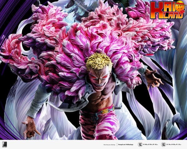 One Piece Last Sleep Donquixote Doflamingo Resin Statue 4 1