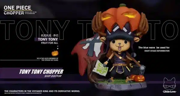 One Piece Little Love Studio Halloween Chopper Resin Statue 1 jpg