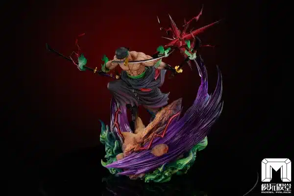 One Piece Model palace Studio Roronoa Zoro Resin Statue 1 scaled