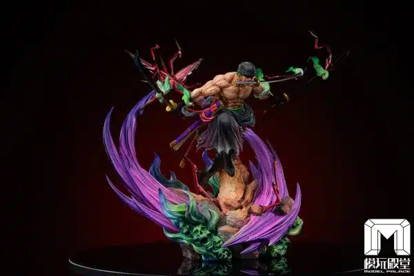 One Piece Model palace Studio Roronoa Zoro Resin Statue 6 scaled