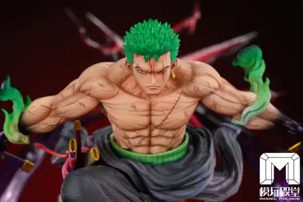 One Piece Model palace Studio Roronoa Zoro Resin Statue 7 scaled