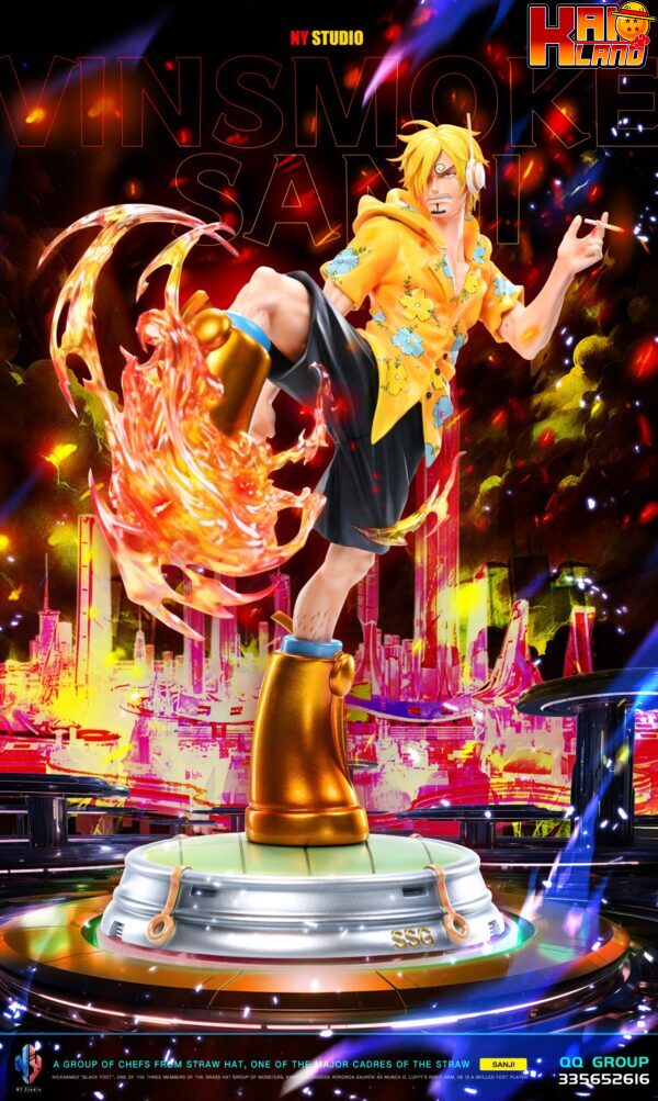 One Piece NY Studio Egghead Sanji Resin Statue 1 scaled