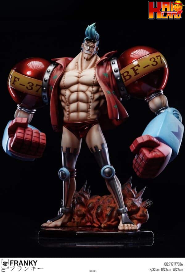 One Piece Spades K Studio Franky Resin Statue 1 scaled