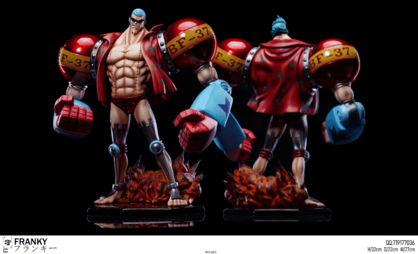 One Piece Spades K Studio Franky Resin Statue 2