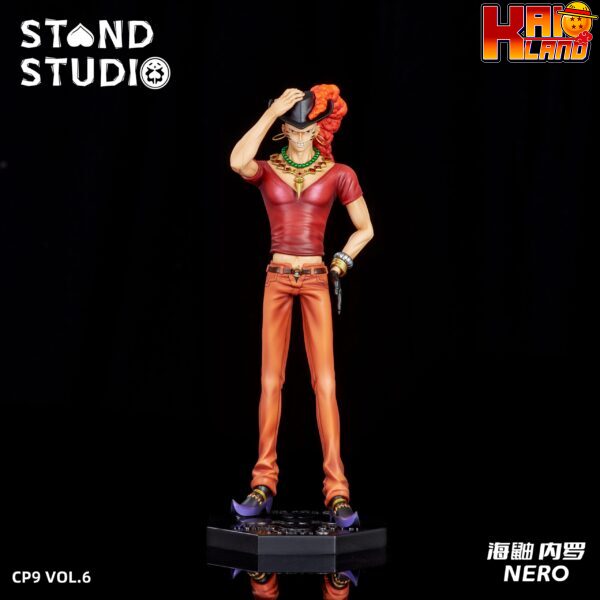 One Piece Stand Studio CP9 Nero Resin Statue 1 scaled