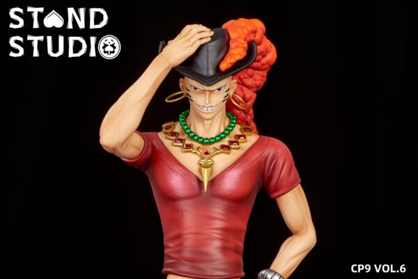 One Piece Stand Studio CP9 Nero Resin Statue 2 scaled