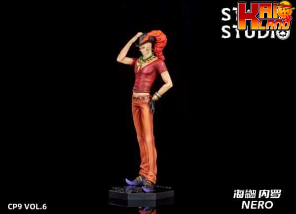 One Piece Stand Studio CP9 Nero Resin Statue 3 scaled