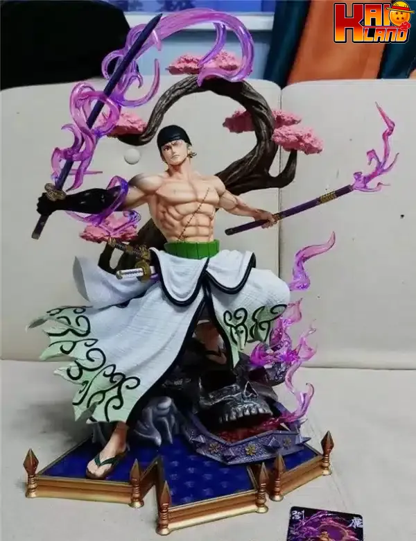 One Piece Tianji x Burning Wind Studio Roronoa Zoro Resin Statue 1