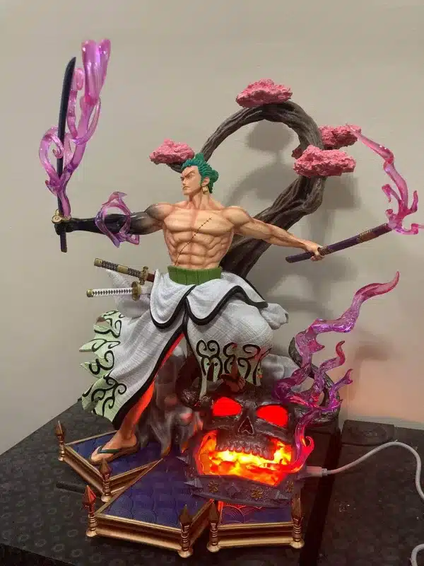 One Piece Tianji x Burning Wind Studio Roronoa Zoro Resin Statue 2 jpg