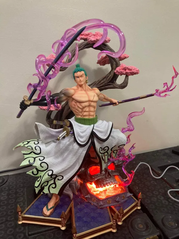 One Piece Tianji x Burning Wind Studio Roronoa Zoro Resin Statue 3 jpg