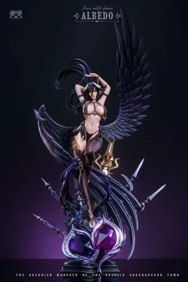 Overlord CP Studio Albedo Resin Statue 1 jpg