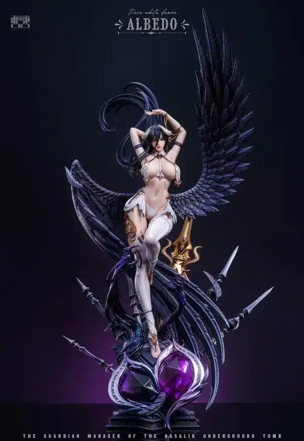 Overlord CP Studio Albedo Resin Statue 6 jpg