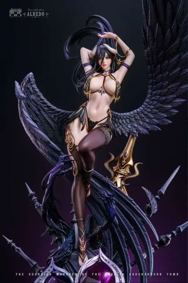 Overlord CP Studio Albedo Resin Statue 7 jpg