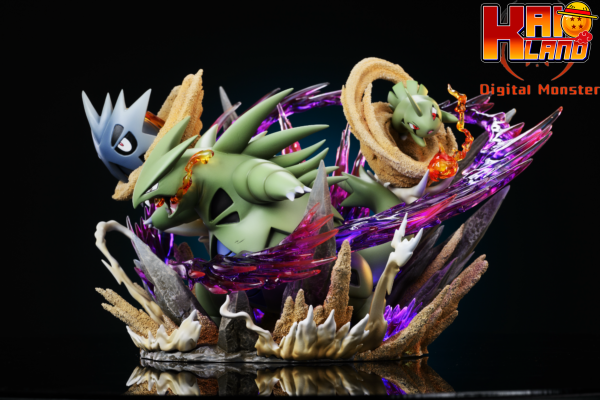 Pokemon Digital Monster Studio Tyranitar Resin Statue 3