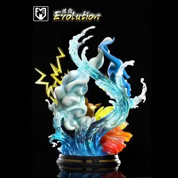 Pokemon MFC Studio Evolution of Eevee Resin Statue 3 jpg