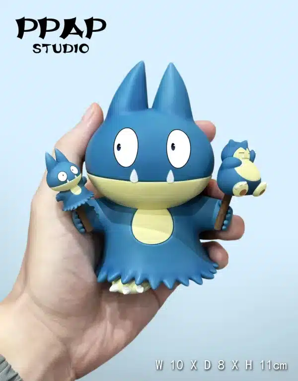 Pokemon PPAP Studio Snorlax Resin Statue 3 jpg