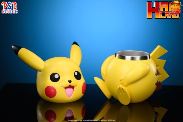 Pokemon PSD Studio Pikachu Cup Resin Statue 4 scaled