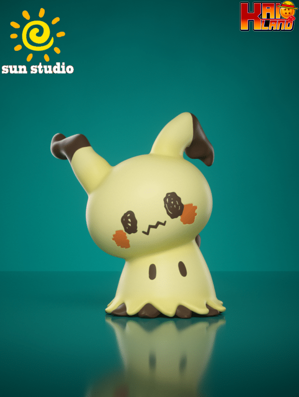 Pokemon Sun Studio Halloween Mimikyu Resin Statue 4