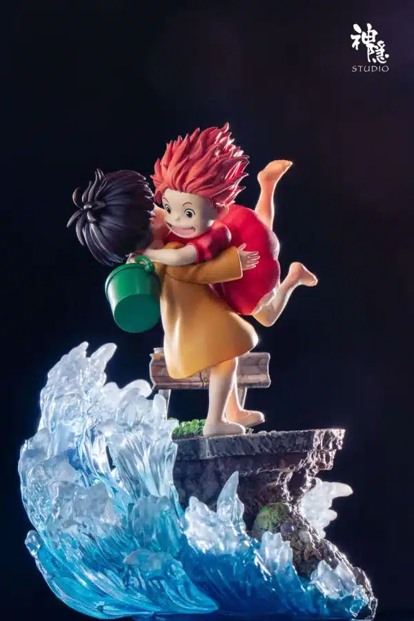 Ponyo ShenYin Studio Ponyo X Sosuke Resin Statue 1 jpg