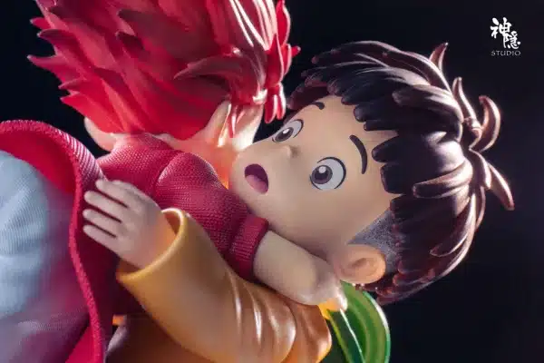 Ponyo ShenYin Studio Ponyo X Sosuke Resin Statue 3 jpg