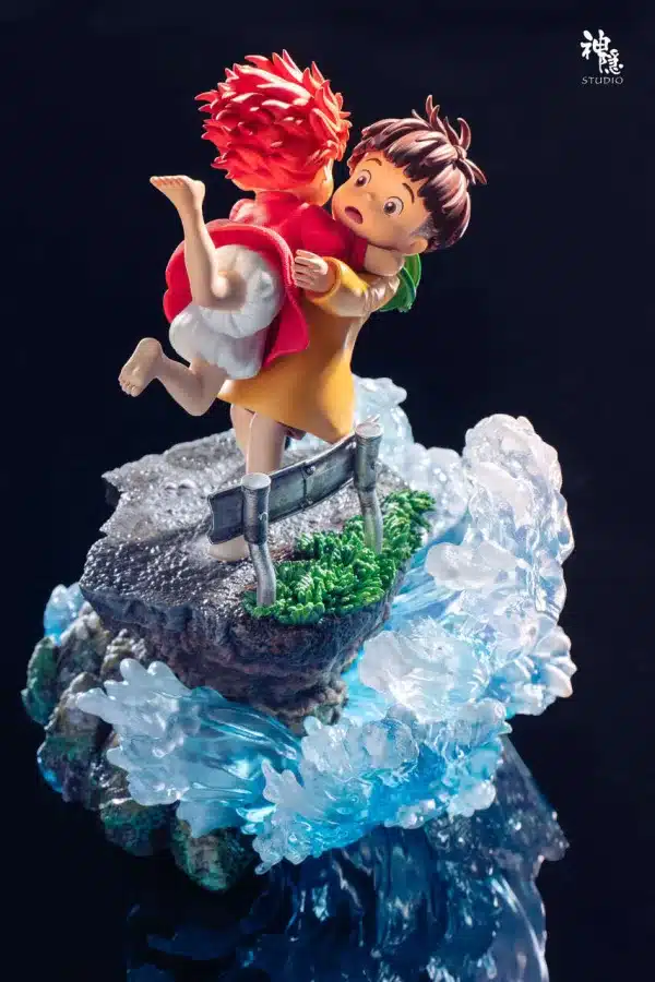 Ponyo ShenYin Studio Ponyo X Sosuke Resin Statue 6 jpg