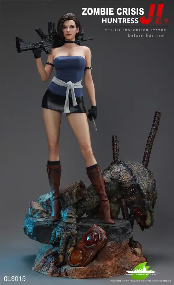 Resident Evil Green Leaf Studio Jill Valentine Resin Statue 2 jpg