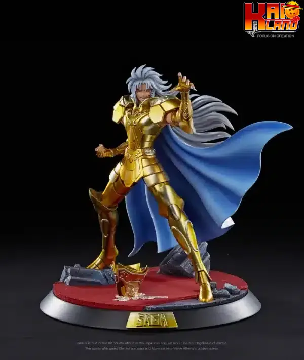 Saint Seiya FOC Studio Gemini Evil Saga Resin Statue 2