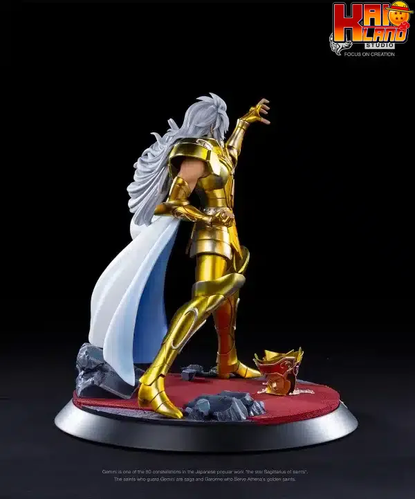 Saint Seiya FOC Studio Gemini Evil Saga Resin Statue 3