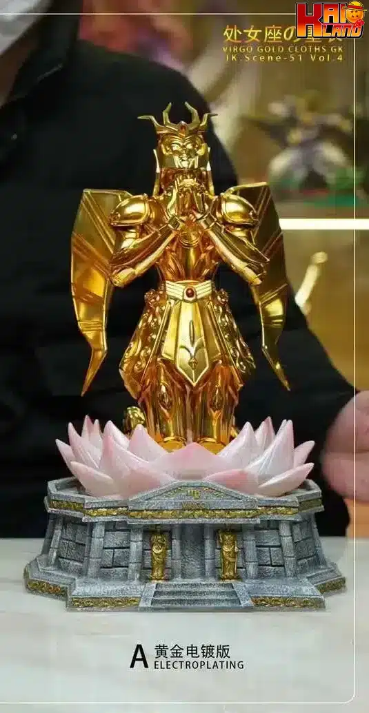 Saint Seiya JacksDo Virgo Gold Cloths Resin Statue 1 1 jpg