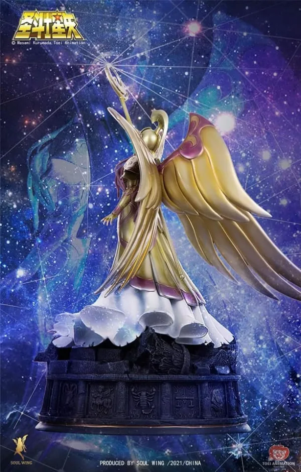 Saint Seiya Soul Wing Athena Armored Licensed Resin Statue 4