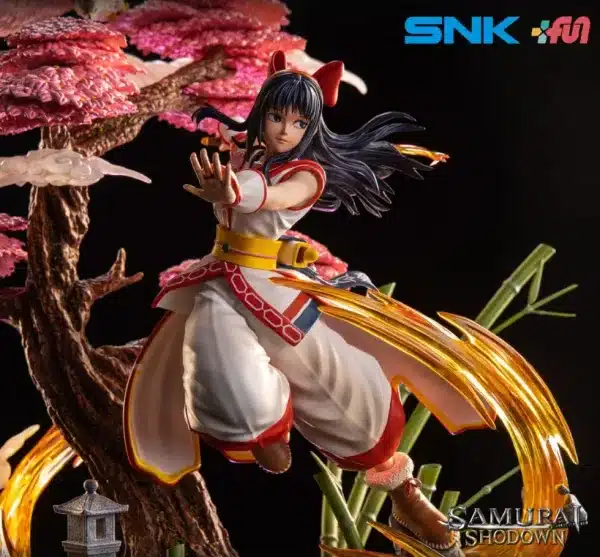 Samurai Spirits Revive Studio Nakoruru Licensed Resin Statue 3 jpg