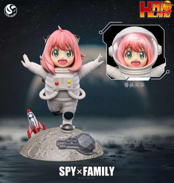 Spy x Family Stone Custom Studio Space Suit Anya Resin Statue 4