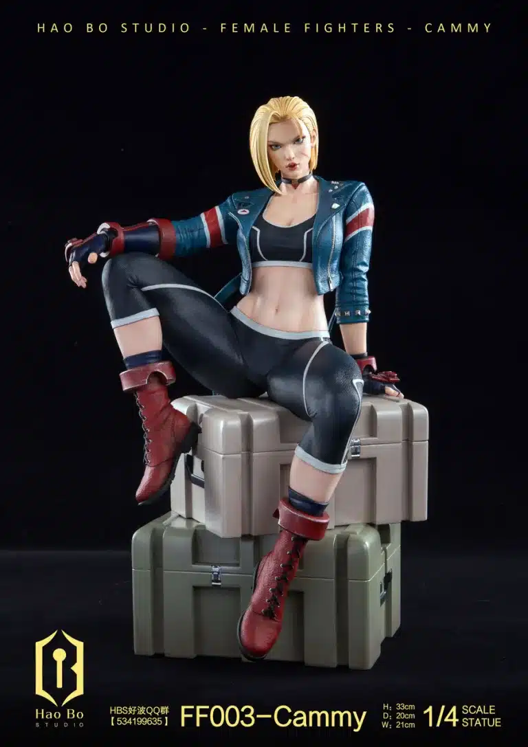 Street Fighter HaoBo Studio Cammy Resin Statue 1