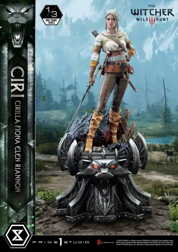 The Witcher 3 Prime 1 Studio Museum Masterline Wild Hunt Ciri Fiona Elen Riannon Licensed Resin Statue 1