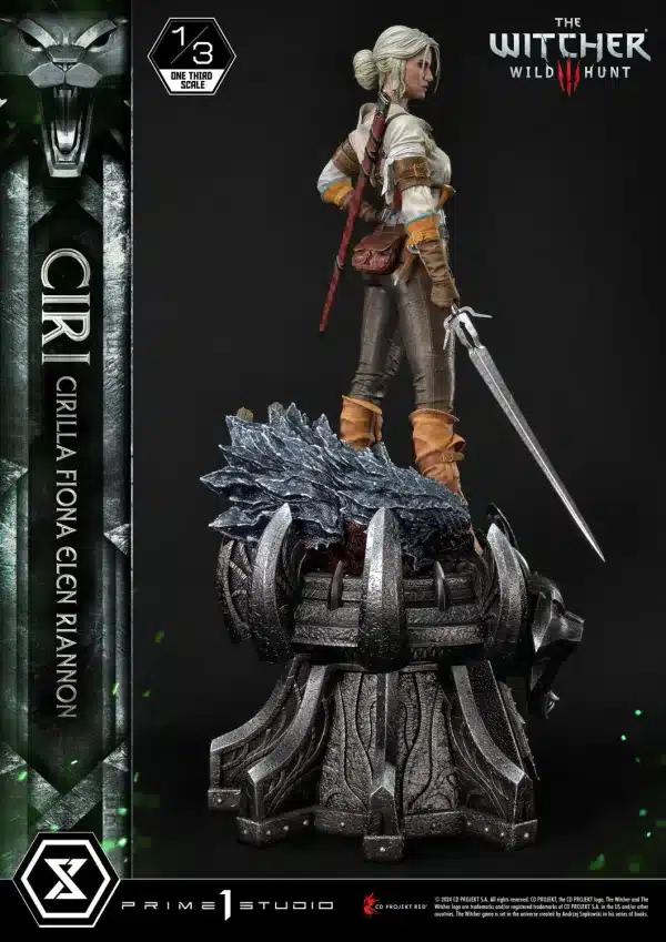 The Witcher 3 Prime 1 Studio Museum Masterline Wild Hunt Ciri Fiona Elen Riannon Licensed Resin Statue 7