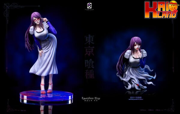 Tokyo Ghoul Black And White Studio Rize Kamishiro Resin Statue 4