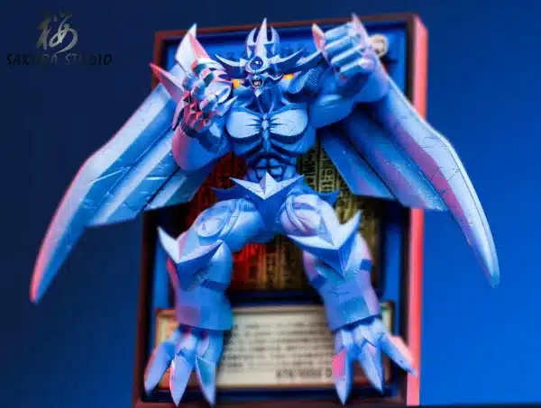 YuGiOh Sakura Studio Egyptian God Photo Frame Resin Statue 5 jpg