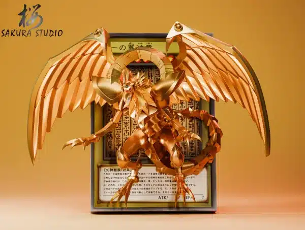 YuGiOh Sakura Studio Egyptian God Photo Frame Resin Statue 7 jpg